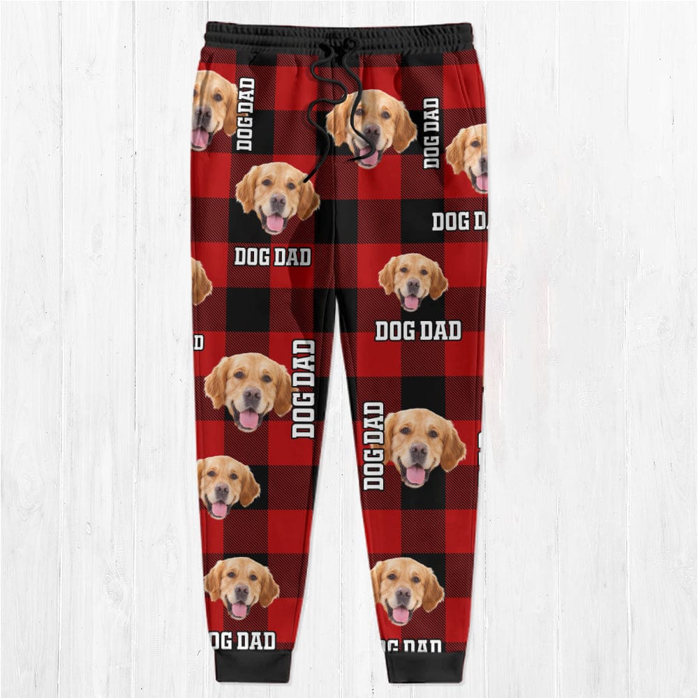 Zachte joggingbroek met eigen kattenfoto. Gepersonaliseerde sweatpants voor dames, heren en kids, heerlijk comfortabel.