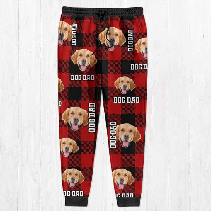 Zachte joggingbroek met eigen kattenfoto. Gepersonaliseerde sweatpants voor dames, heren en kids, heerlijk comfortabel.