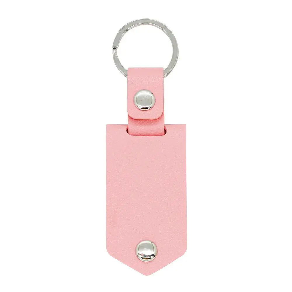 Hoogwaardige lederen sleutelhanger, een duurzaam en persoonlijk liefdesgeschenk voor je partner.