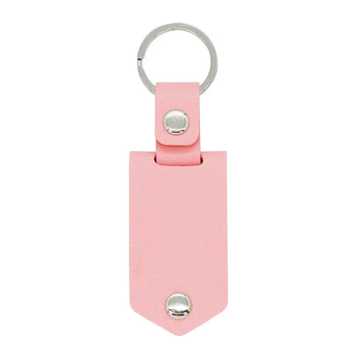 Hoogwaardige lederen sleutelhanger, een duurzaam en persoonlijk liefdesgeschenk voor je partner.