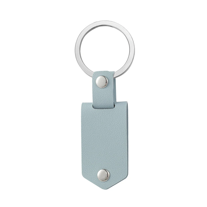 Exclusieve gepersonaliseerde leren sleutelhanger, het perfecte Valentijnsdag cadeau voor geliefde koppels.