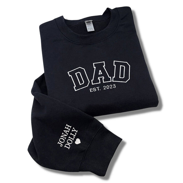 Zelf ontworpen trui met namen, het ultieme cadeau voor mama.