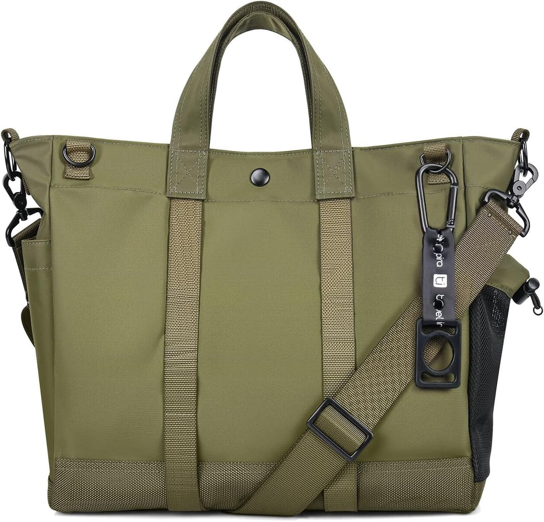 MetroCarry laptop tote bag, grijs, een ruime en functionele werktas voor dames en heren.