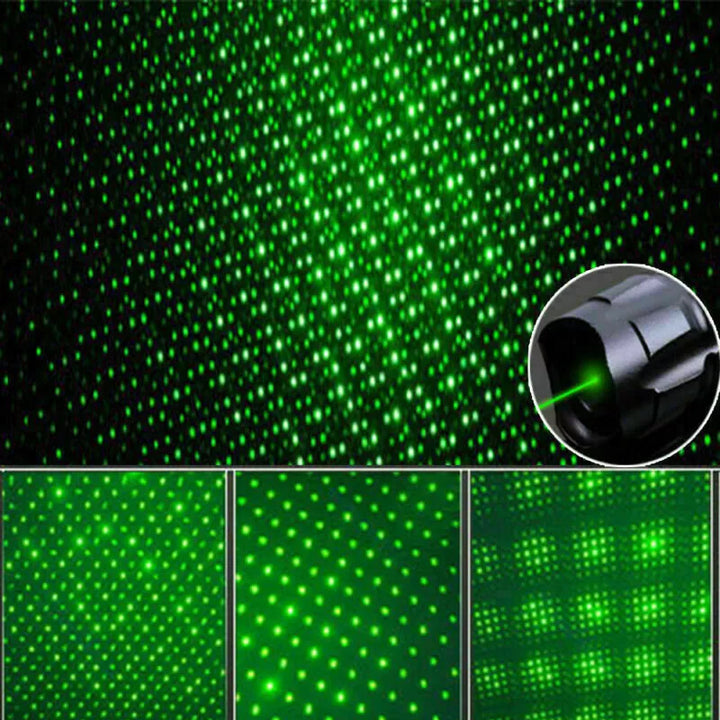 Universele oplaadbare groene laser, essentieel presentatiehulpmiddel & handig outdoor gadget.