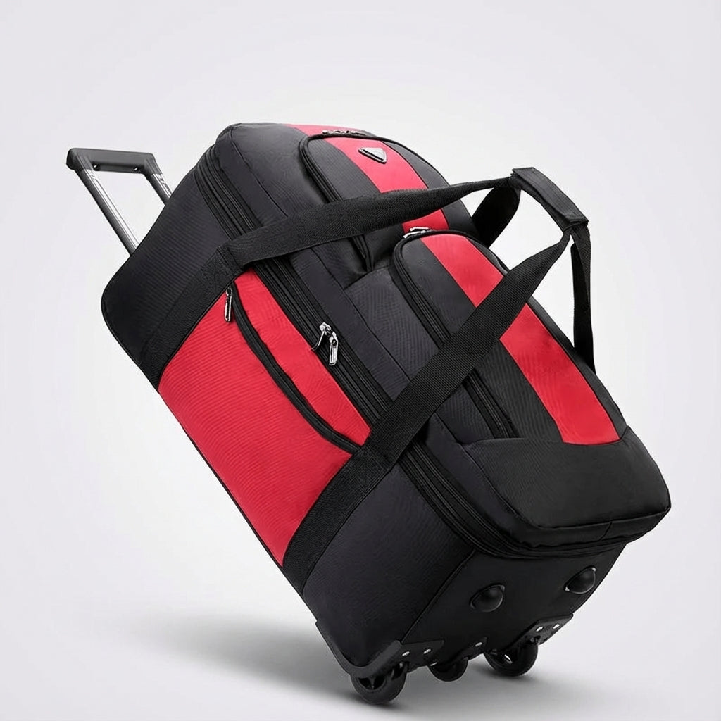 Stevige opvouwbare reistas trolley van duurzaam materiaal, handige duffelbag voor elke reis.