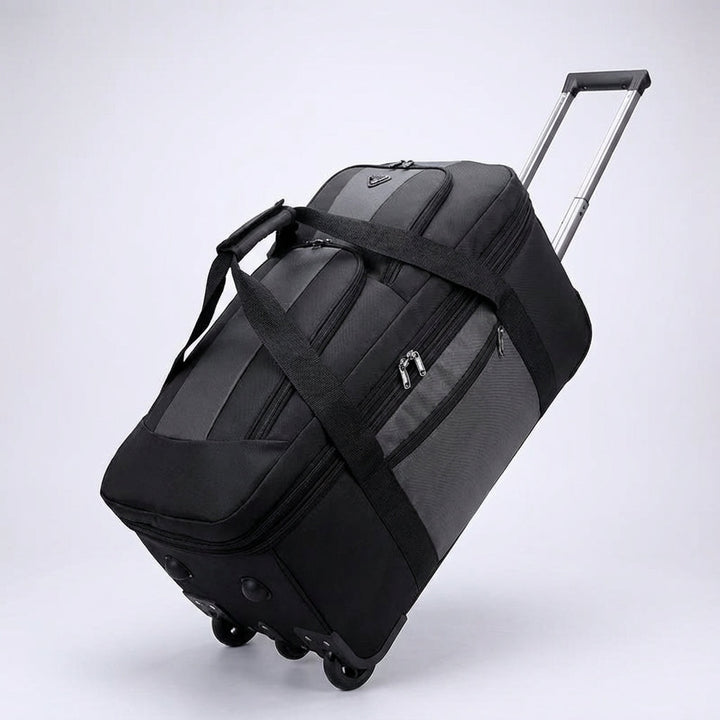 Lichtgewicht opvouwbare trolley reistas, ideaal als extra bagage of weekendtas. Eenvoudig op te bergen.