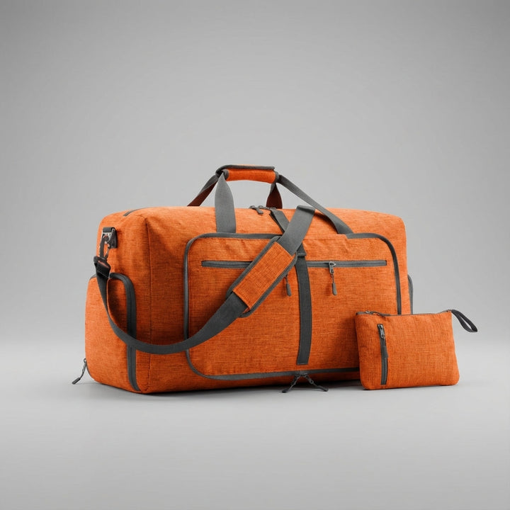 Lichtgewicht opvouwbare reistas van polyester, perfect voor compacte opslag en onverwachte extra bagage.