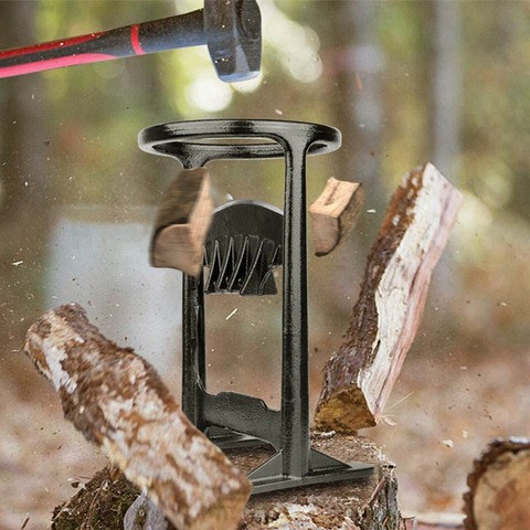 Gebruikersvriendelijke houtsplijter. Veilig en efficiënt handmatig hout splijten voor haardhout.