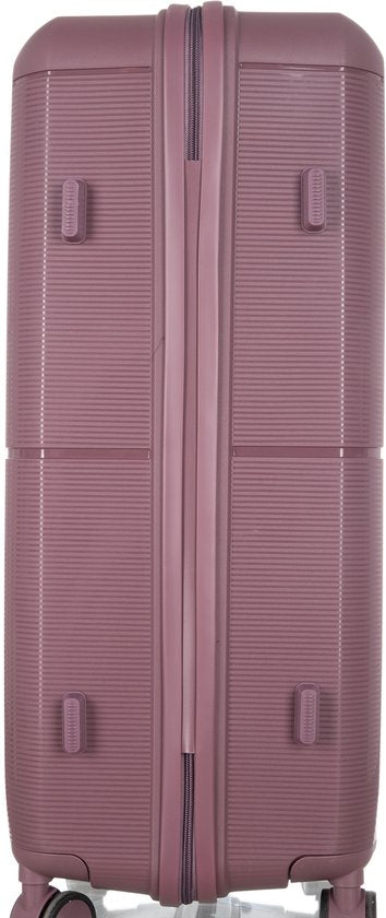 Lichtgewicht Capri handbagage koffer met geïntegreerd TSA cijferslot voor zorgeloos reizen.