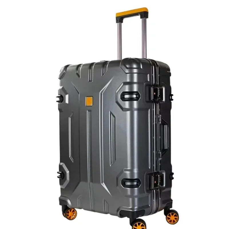 Functionele aluminiumframe reiskoffer met 360° draaiende wielen, TSA slot. Ideaal voor alle soorten reizen.