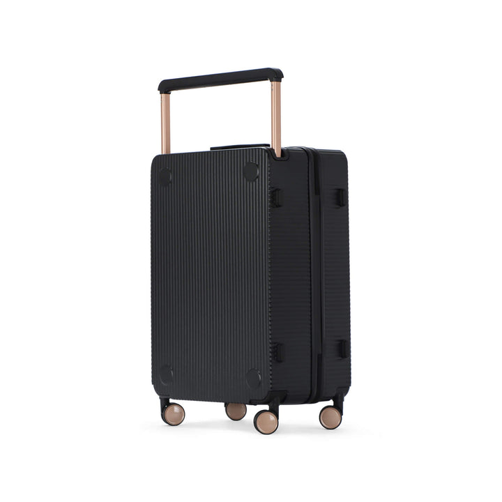 Complete Rotterdam Voyager reisset: hardschalen koffers (groot, middel, handbagage) met TSA slot voor elk avontuur.