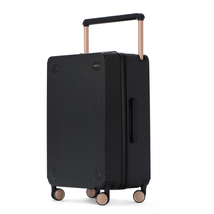 Compacte Rotterdam Voyager handbagage koffer, hardschalen en lichtgewicht, ideaal voor korte reizen en als trolley.