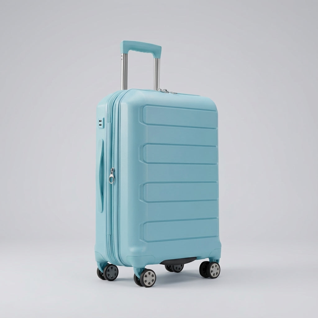 Compacte uitbreidbare hardshell handbagage koffer SpinCore. Perfect voor korte reizen en als extra bagage.