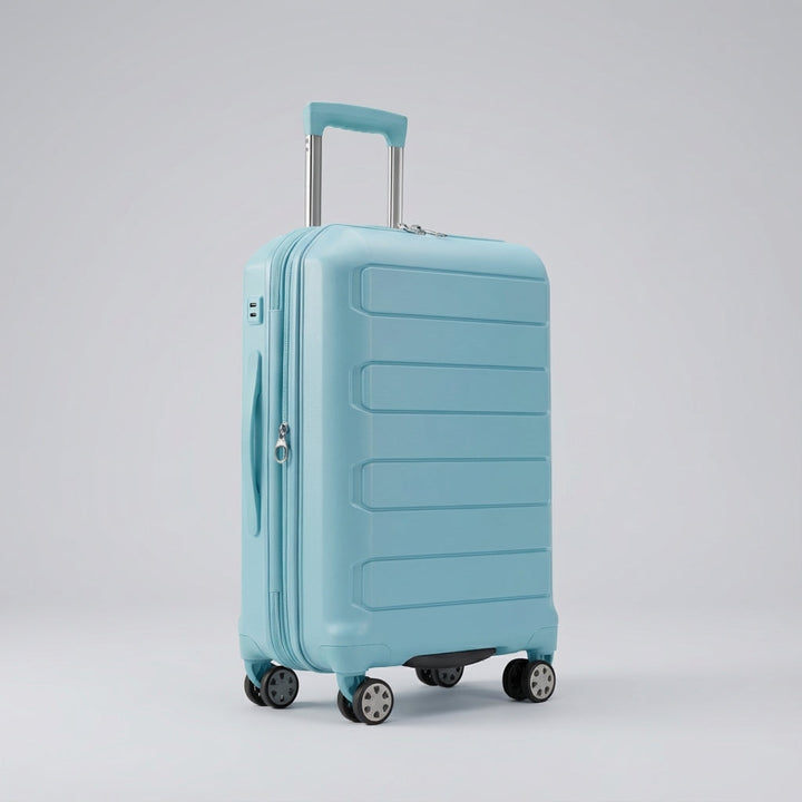 Compacte uitbreidbare hardshell handbagage koffer SpinCore. Perfect voor korte reizen en als extra bagage.