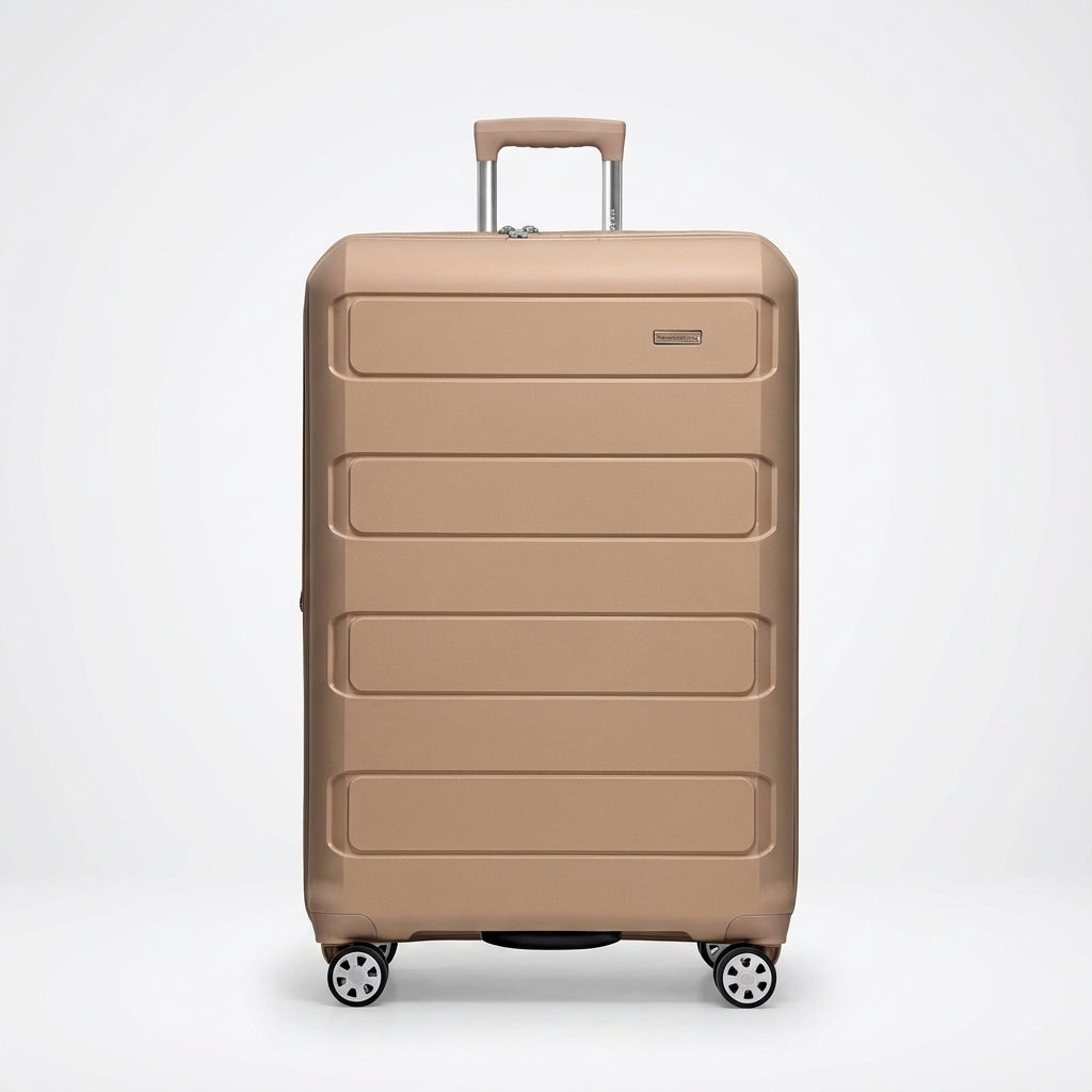 Duurzame, lichtgewicht hardshell reiskoffer SpinCore. Met 360° spinnerwielen voor soepel reizen.