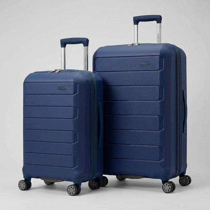 SpinCore hardshell reiskoffer. Uitbreidbaar met spinnerwielen. Jouw betrouwbare reisgenoot voor elke vakantie.