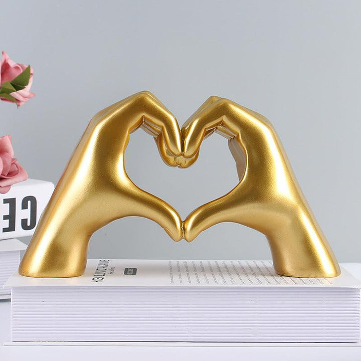 Woondecoratie hart, ambachtelijk gemaakt, straalt liefde en warmte uit.