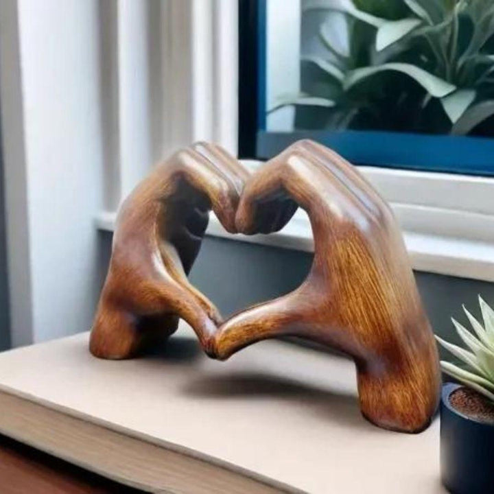 Cadeau idee: handgemaakte hartdecoratie, een tijdloos symbool van liefde en verbinding.