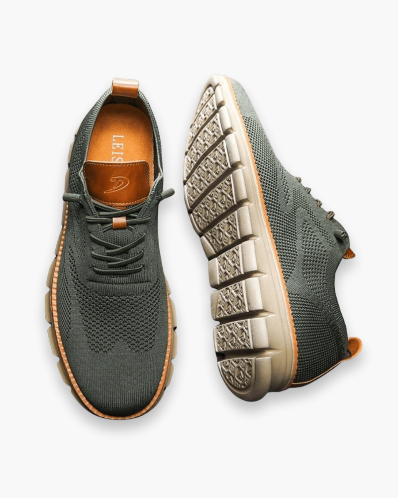 Heren ademende sneakers in modern design, ideaal voor dagelijks comfort en een stijlvolle casual look.