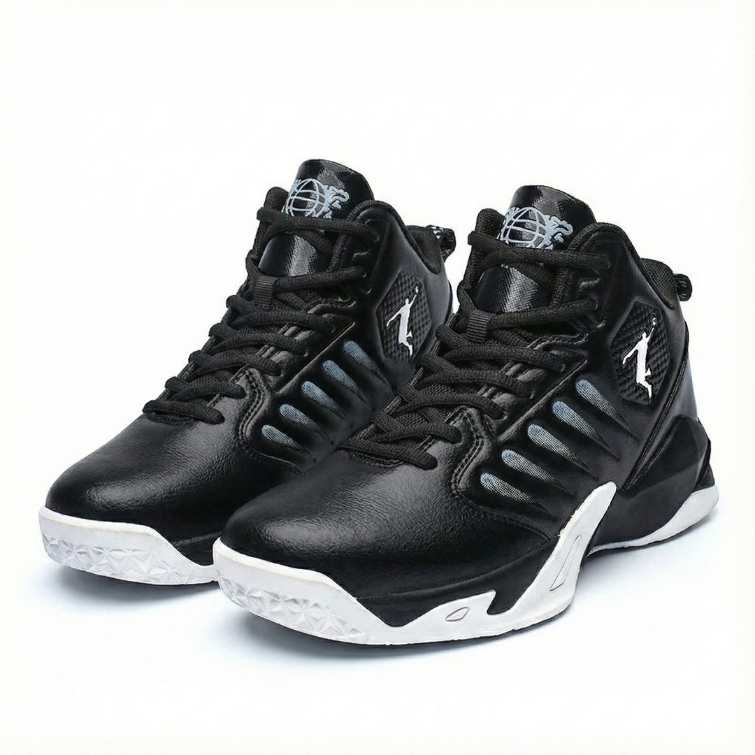 Heren basketbalschoenen met antislip grip voor optimale prestaties op het veld.