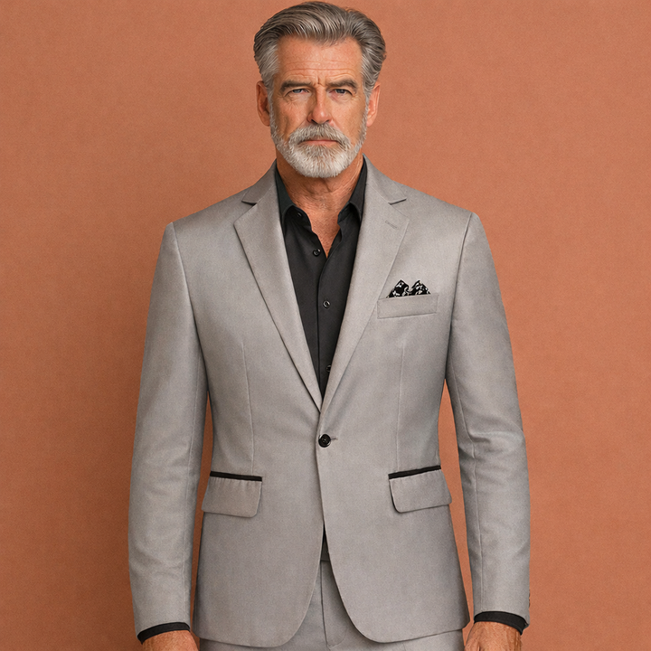 Casual of formeel: veelzijdige heren blazer met reverskraag. Tijdloze stijl voor optimaal comfort.