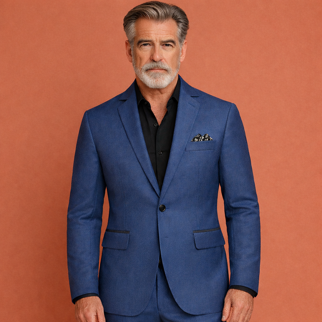 Herenjas met elegante reverskraag, een comfortabele blazer perfect voor de herfst en winter.
