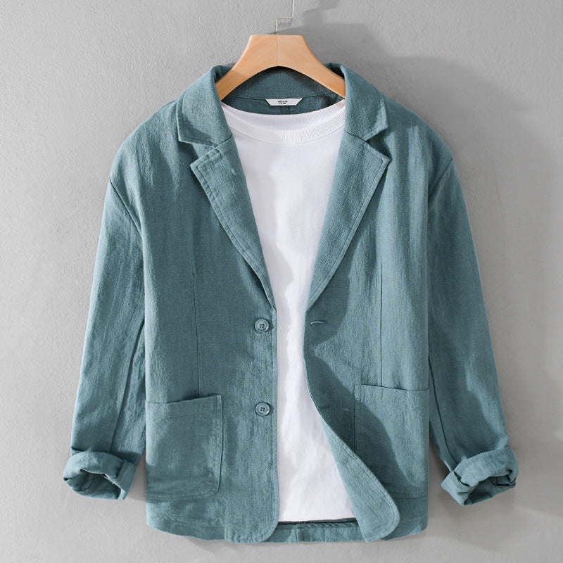 Moderne heren blazer relaxed fit, ideaal voor een stijlvolle casual outfit of zakelijke look.