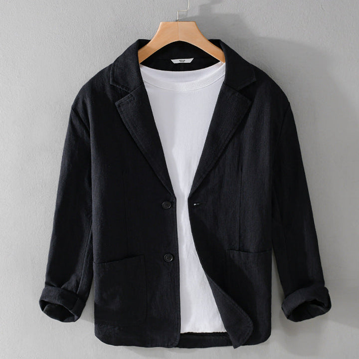 Comfortabele relaxed fit heren blazer, een stijlvolle keuze voor hedendaagse herenkleding.