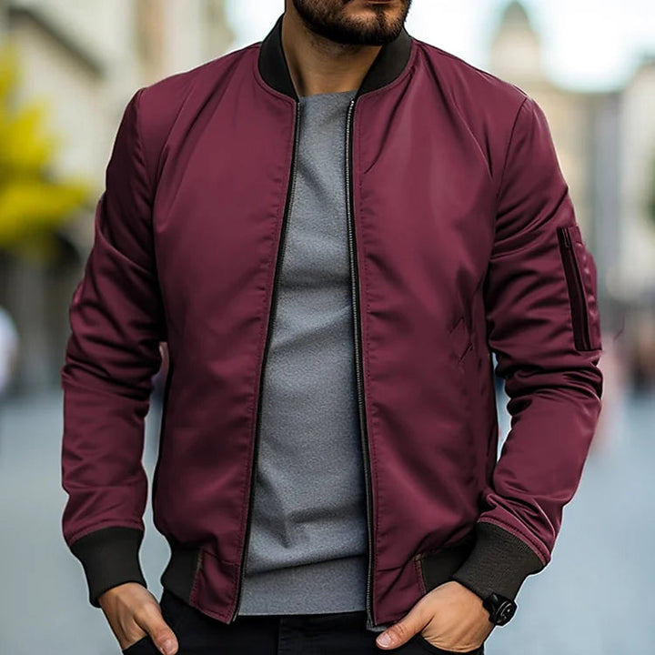 Populaire heren pilotenjack, een comfortabel en veelzijdig bomberjack voor de casual man.
