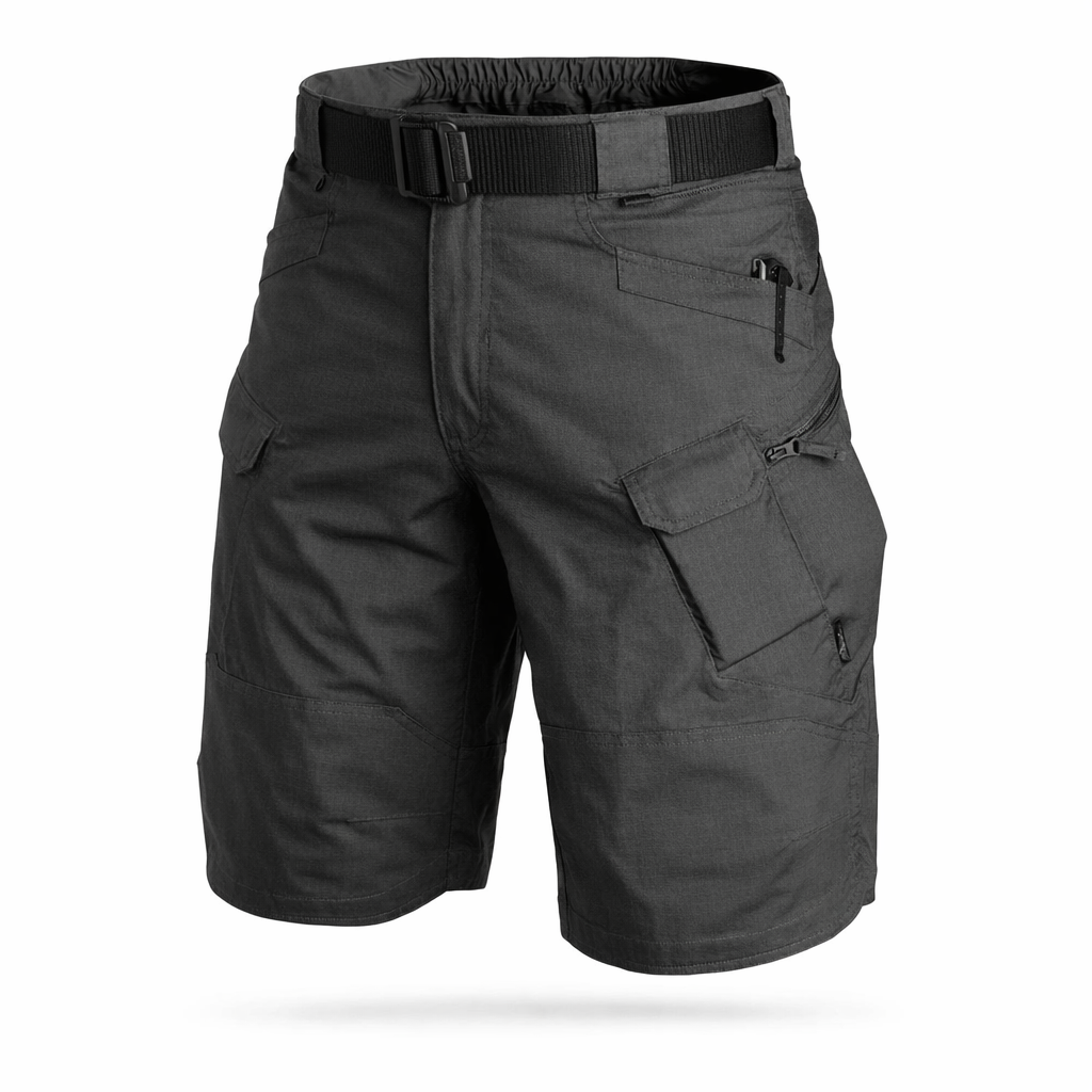 Grote maten heren cargo korte broek, comfortabele pasvorm, ideaal voor casual zomerse outfits.