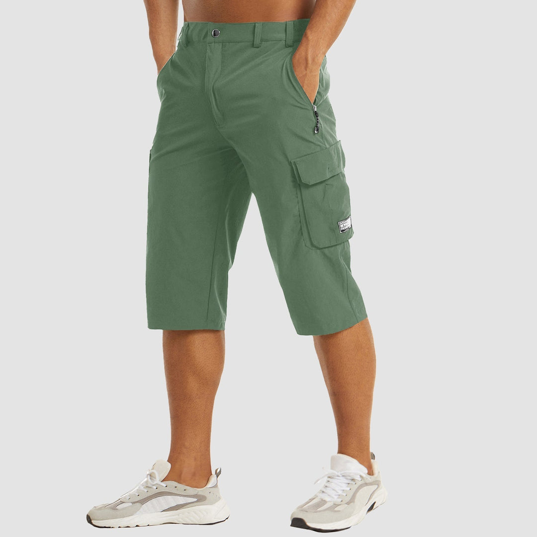 Casual heren cargo shorts, comfortabel en sneldrogend, perfect voor een relaxte zomerdag of buitenactiviteit.