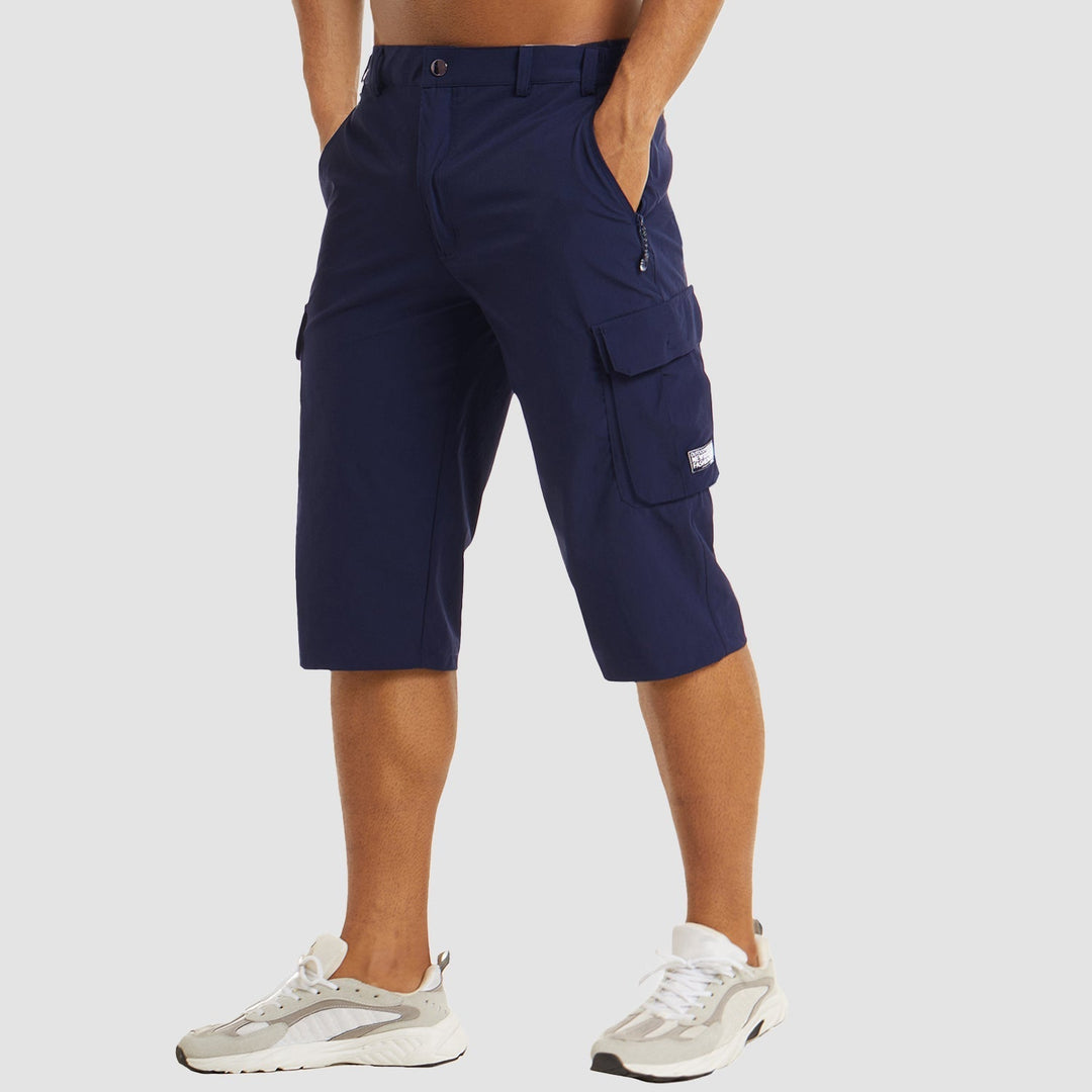 Comfortabele heren cargo shorts met ruime zakken, perfect voor sneldrogend buitenplezier en casual zomer.