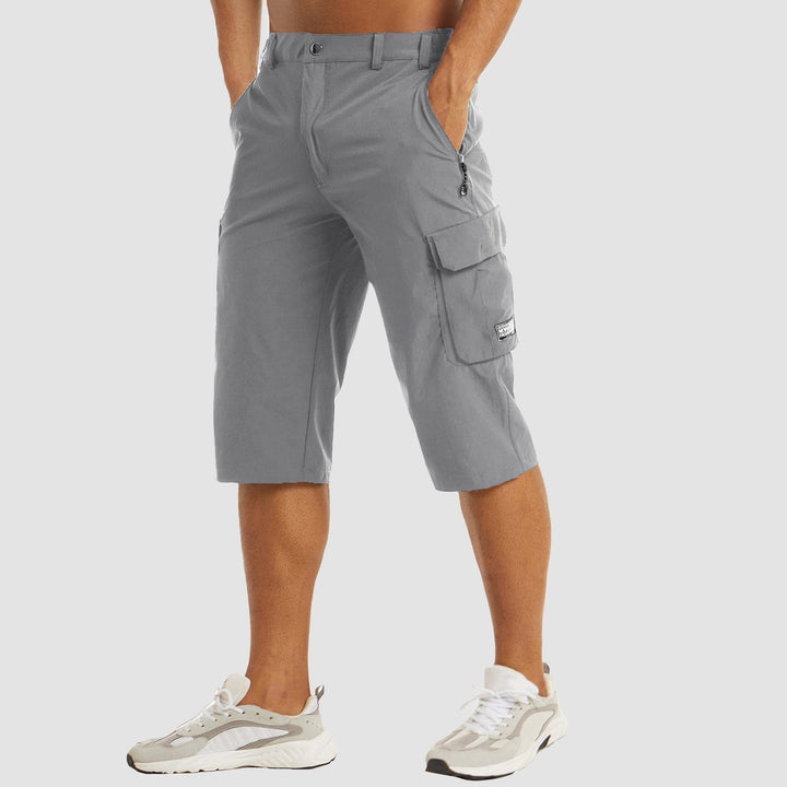 Stijlvolle heren cargo shorts, functioneel en sneldrogend, perfect voor casual of outdoor zomeractiviteiten.