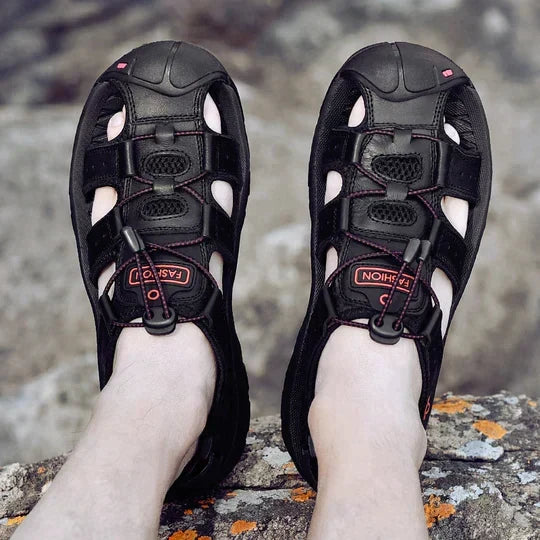 Duurzame zomer sandalen David voor heren, schokdempend en ademend voor buitenactiviteiten.