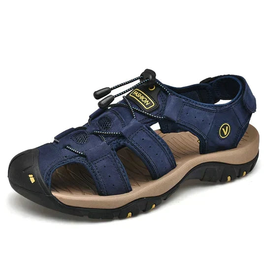 Robuuste heren sandalen David, schokdempend, ideaal voor casual en actieve momenten.