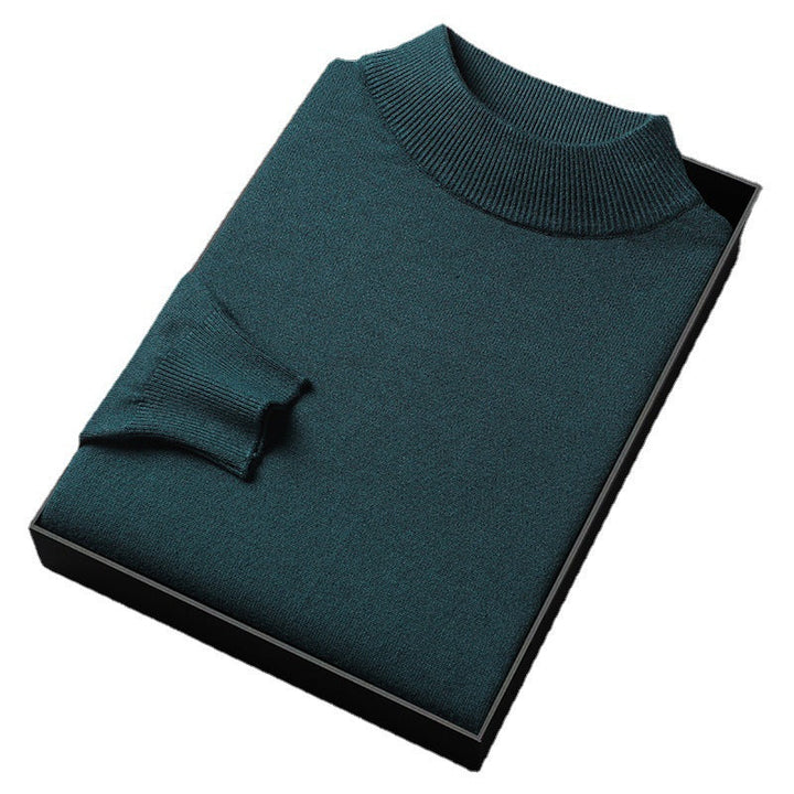 Veelzijdige heren coltrui, casual en stijlvol, een warme sweater essentieel voor winterkleding.