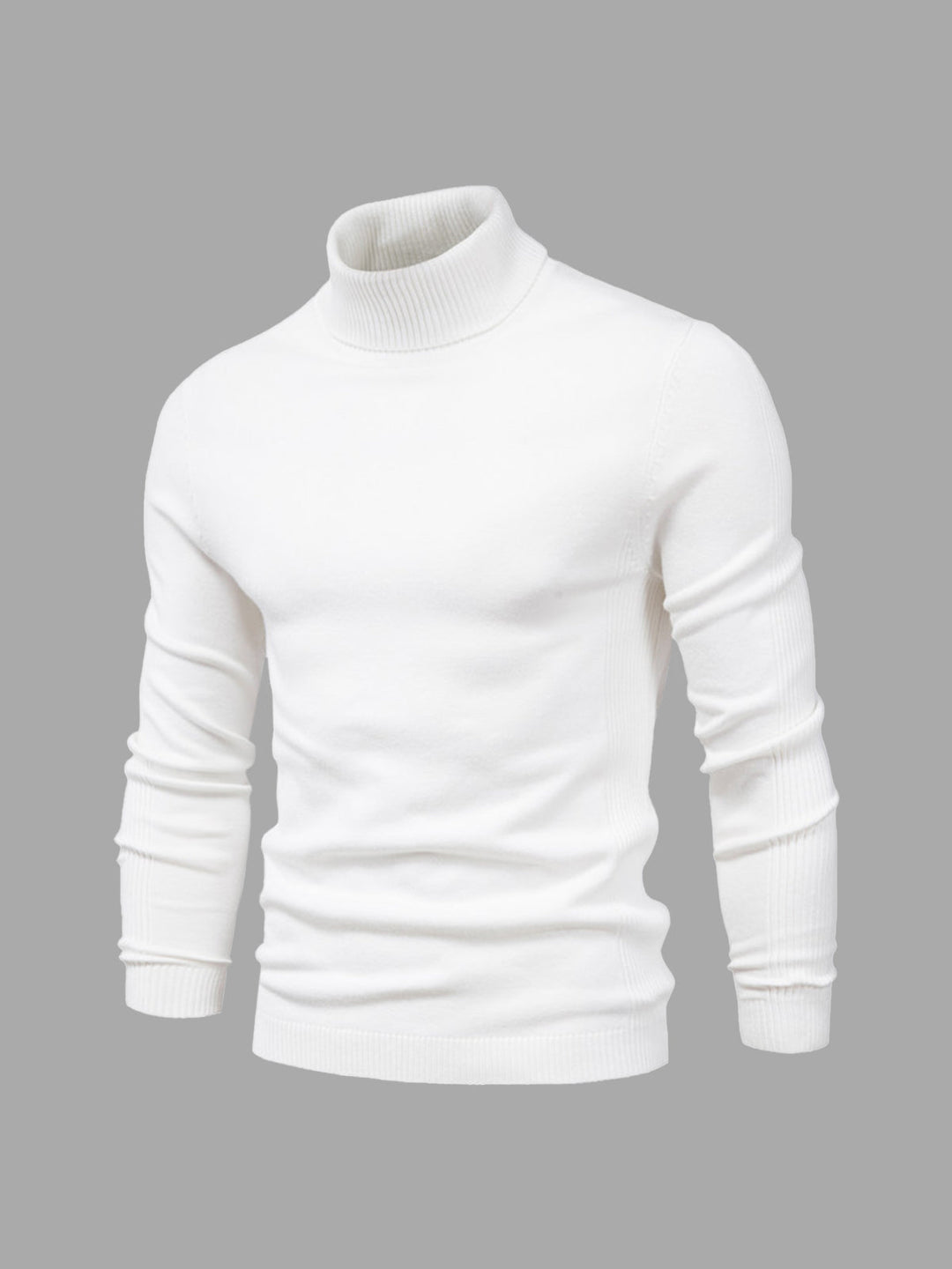 Heren coltrui met lange mouw, tijdloos ontwerp, perfect voor herfst en winter. Warm, elegant en veelzijdig.