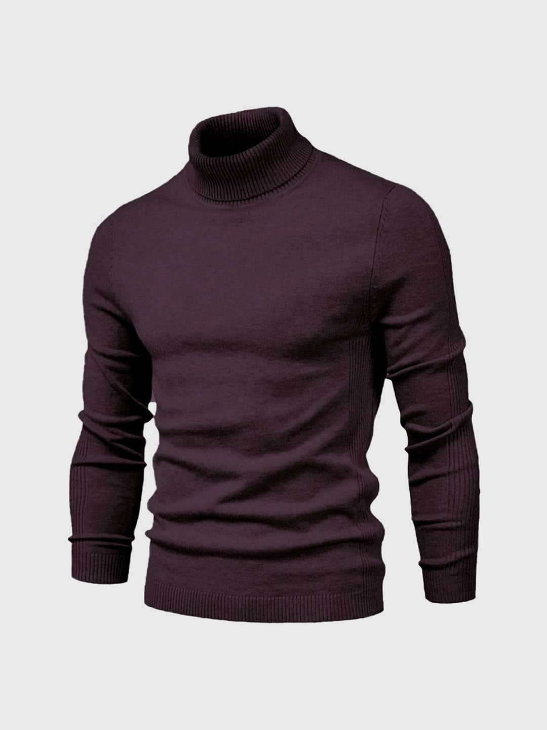 Hoge kwaliteit heren coltrui, lange mouw. Warme, comfortabele en tijdloze winterpullover.