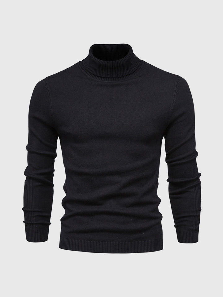 Casual heren coltrui met lange mouw, voor een relaxte en stijlvolle look. Warm en veelzijdig.