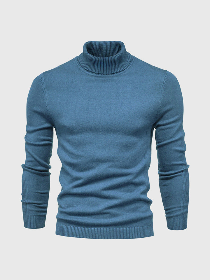 Chique heren coltrui, lange mouw. Tijdloze elegantie voor formele en semi-formele gelegenheden.