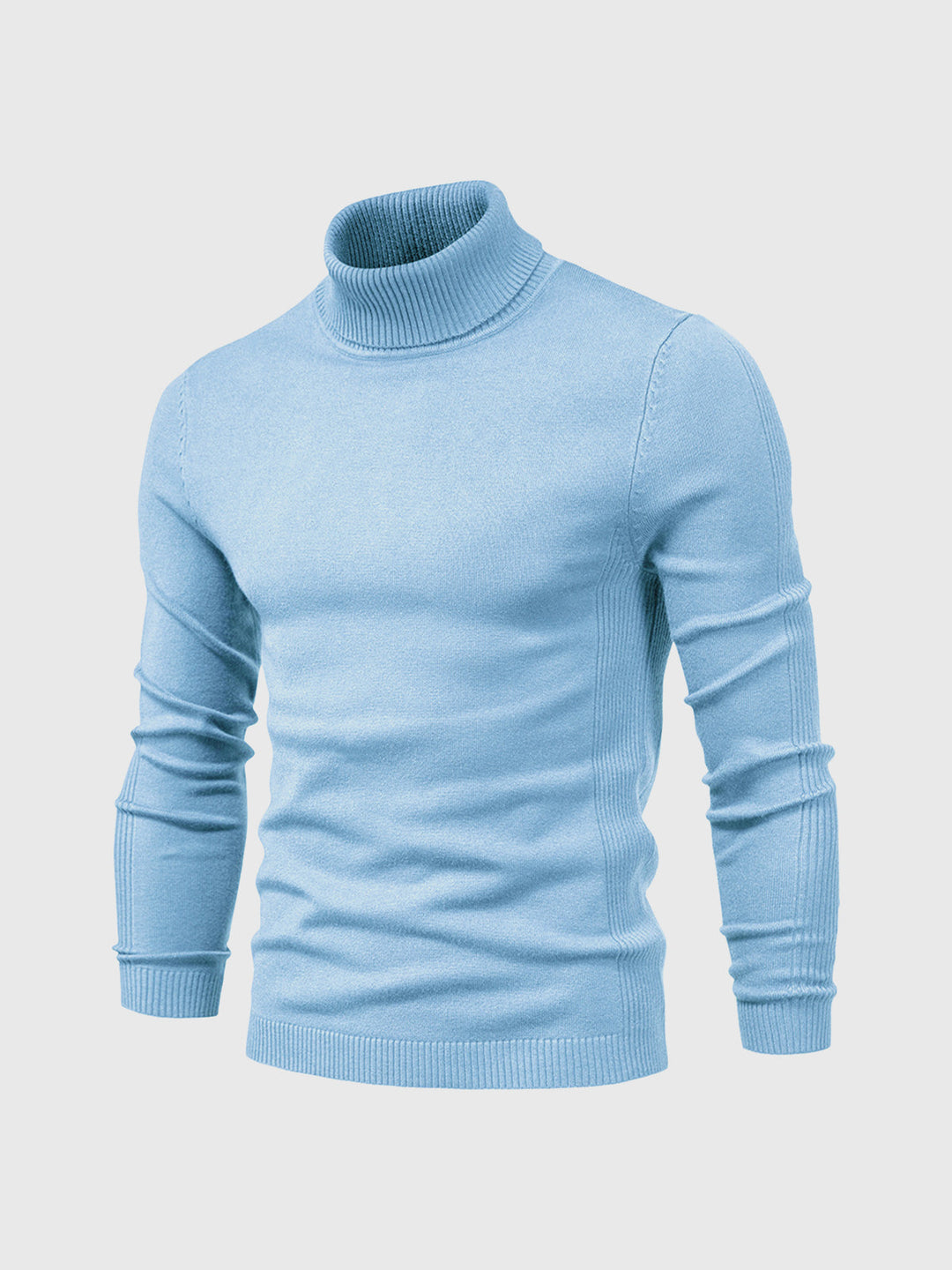 Veelzijdige heren coltrui, lange mouw, machinewasbaar. Tijdloos ontwerp voor dagelijks comfort.
