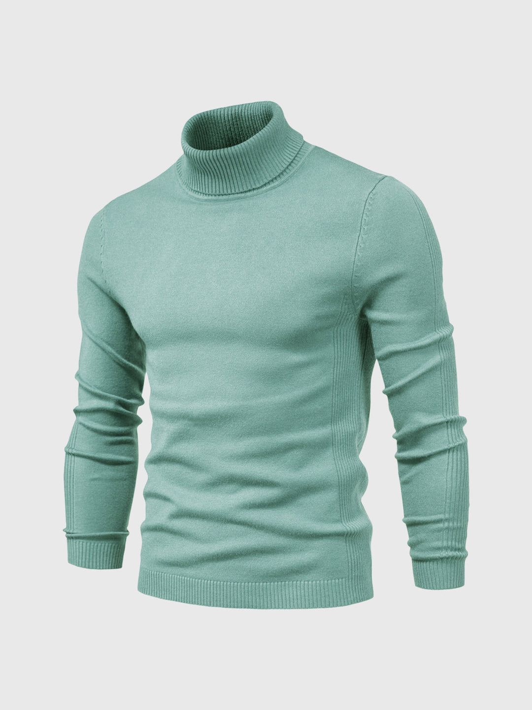 Klassieke zwarte heren coltrui, lange mouw. Elegant, warm en tijdloos. Perfect voor elke gelegenheid.