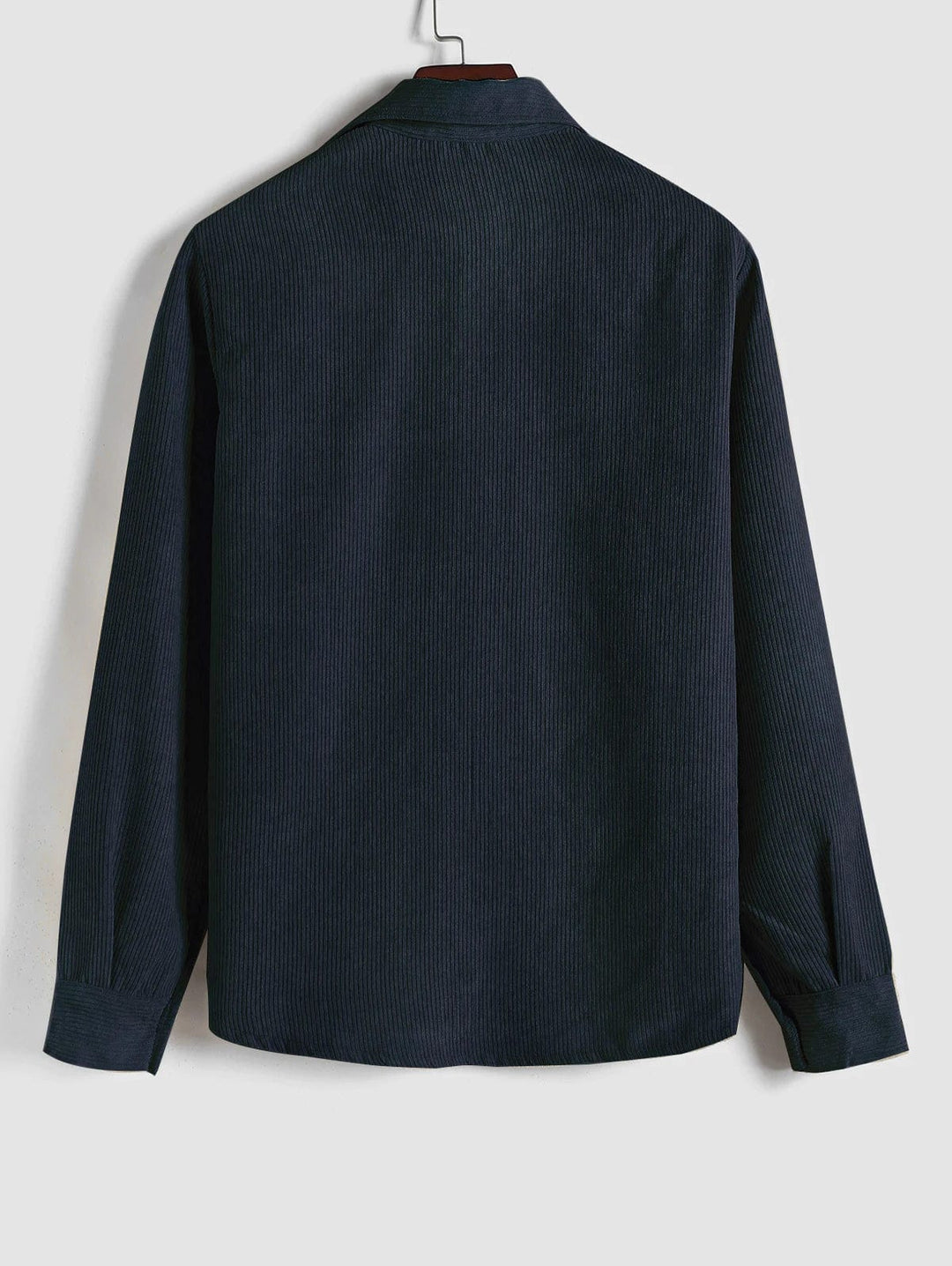 Heren corduroy overhemd met comfortabele relaxed fit, ideaal voor een ontspannen en casual look.