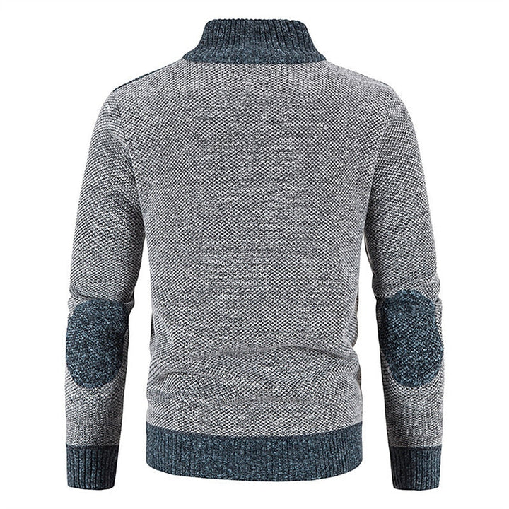 Comfortabel heren gebreid ritsvest, ideaal voor casual dagen of als warme winterkleding.