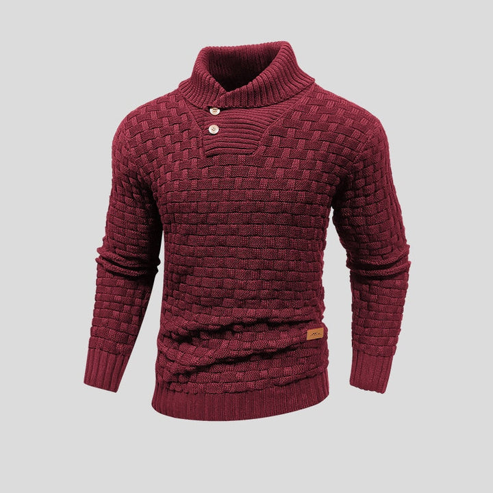 Assortiment comfortabele heren gebreide truien in diverse kleuren. Stijlvolle en warme opties voor elke man.