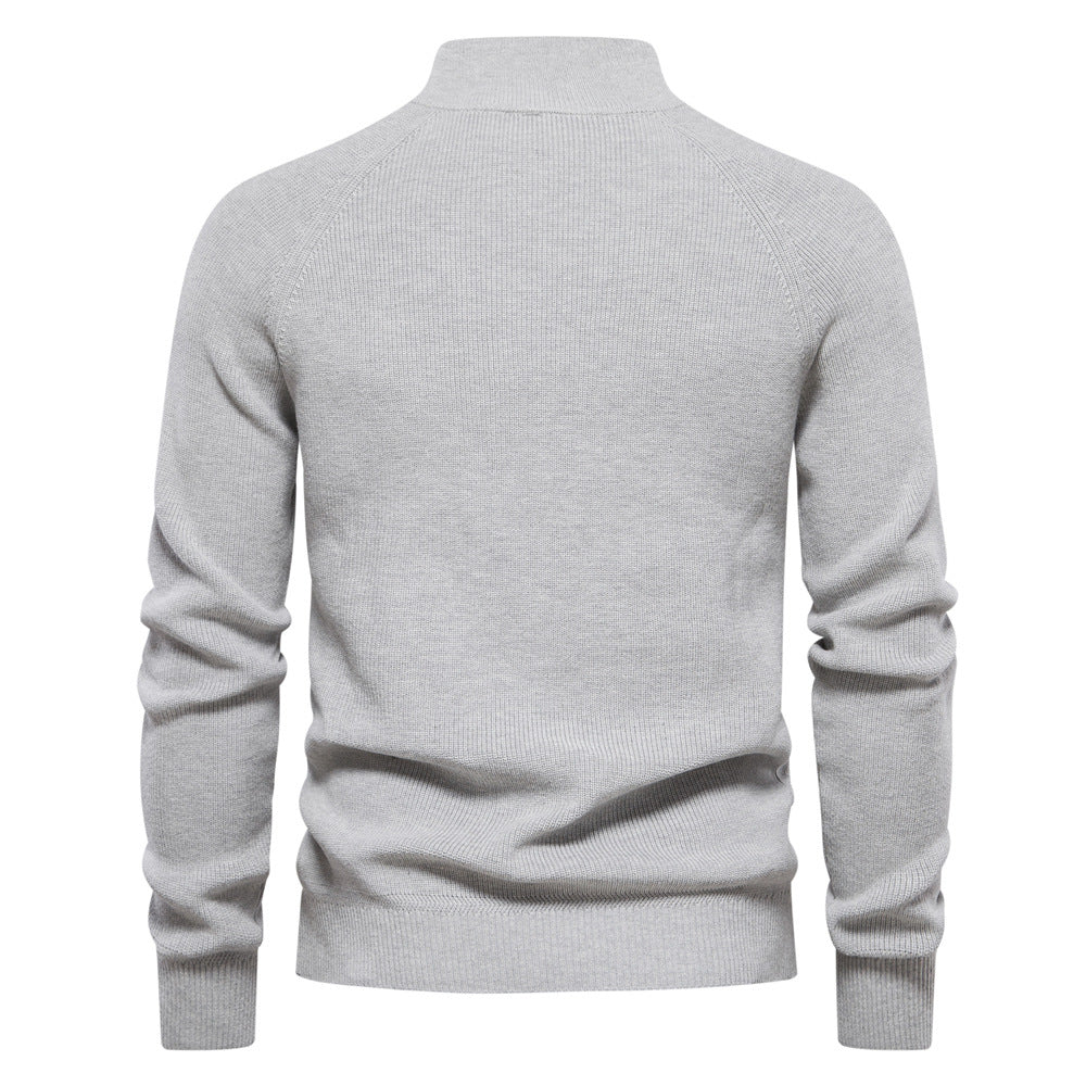 Heren half-zip trui, ademend & veelzijdig. Ideaal voor gelaagde kleding of actieve momenten.