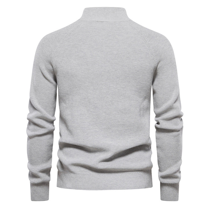Heren half-zip trui, ademend & veelzijdig. Ideaal voor gelaagde kleding of actieve momenten.