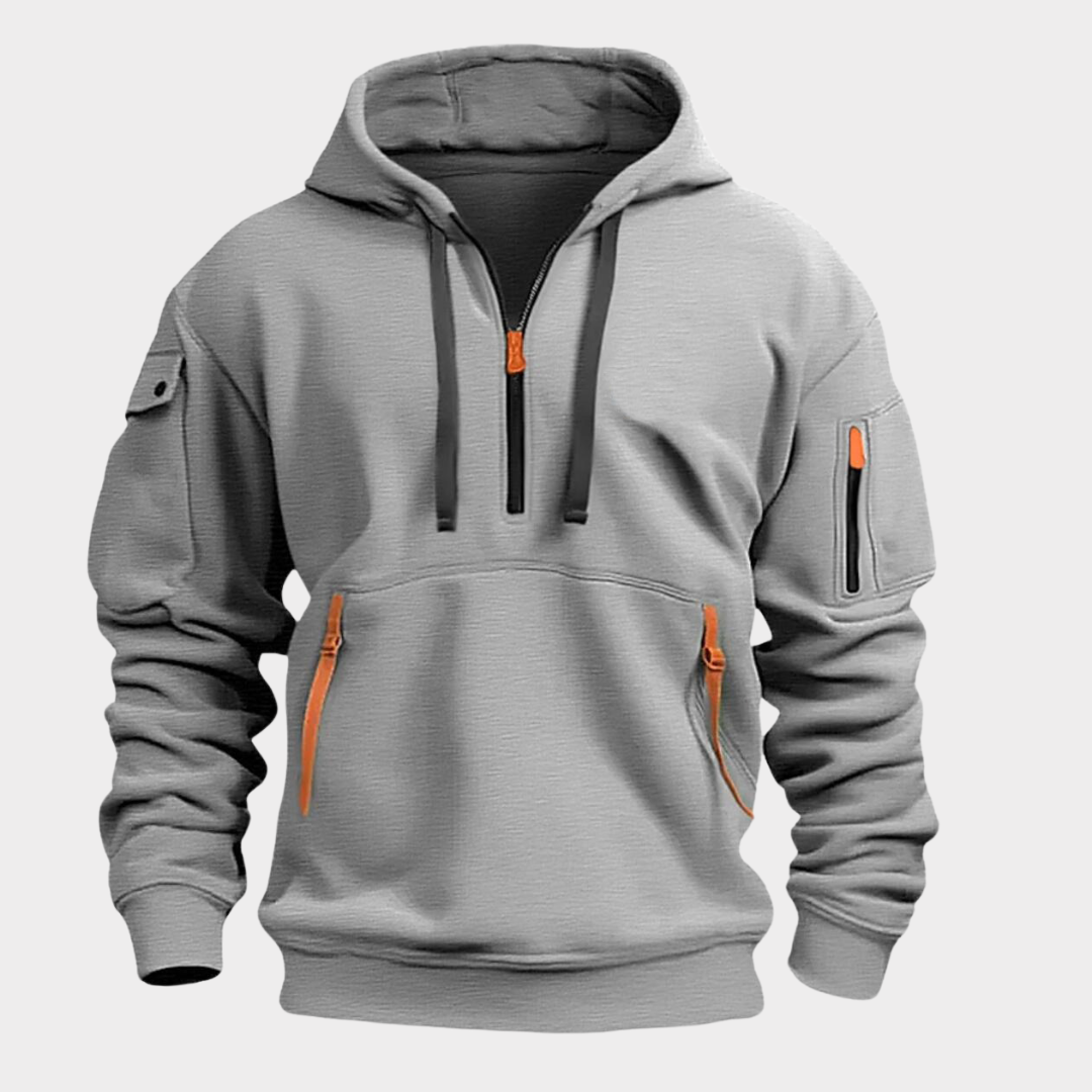 Heren hoodie, comfortabel & stijlvol voor dagelijks casual gebruik. Zachte mannenkleding voor vrije tijd.