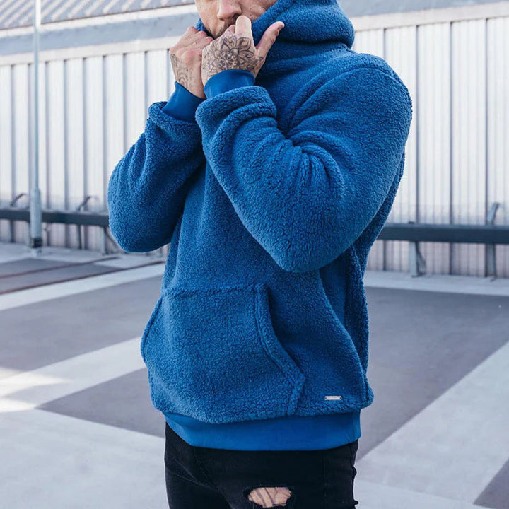 Comfortabele heren hoodie met capuchon, casual en veelzijdig. Ideaal voor een relaxte dag of stijlvolle look.
