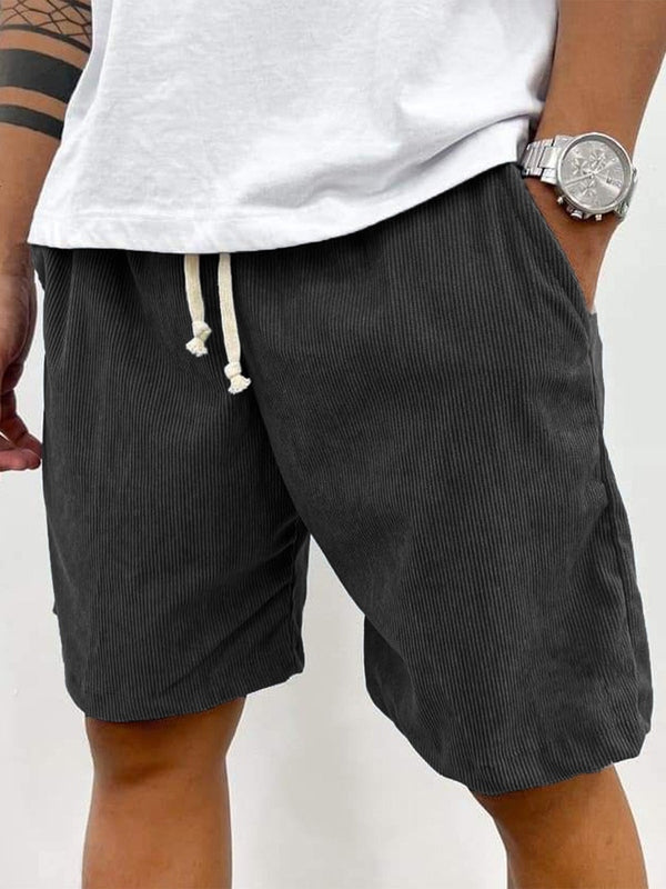 Casual heren zomer korte broek met relaxte pasvorm, perfect voor vakantie.